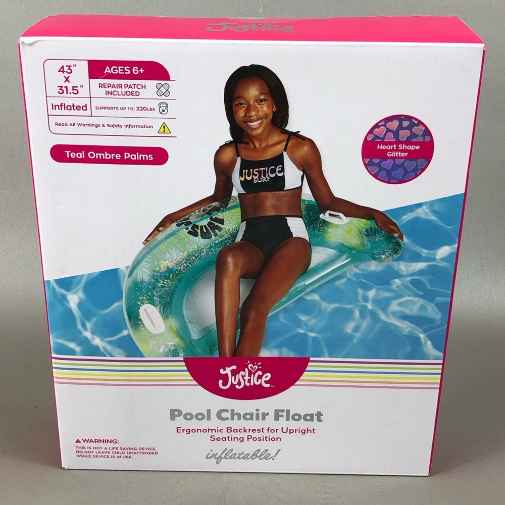 Justice Unisex Pool Chair Float
